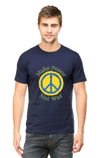 Peace Thoughts Quote Printed T-Shirt