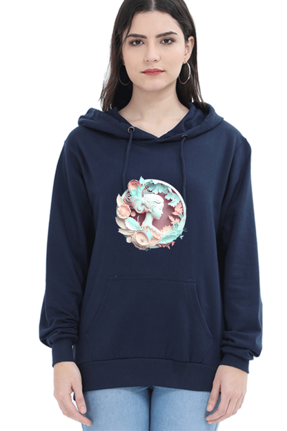 Feminine Allure 3D Art Hoodie Sweatshirt