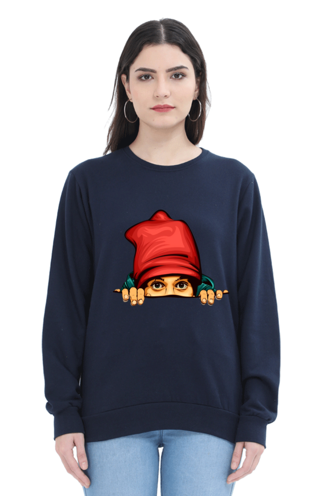 Hide and Seek Graphic Printed Sweatshirt