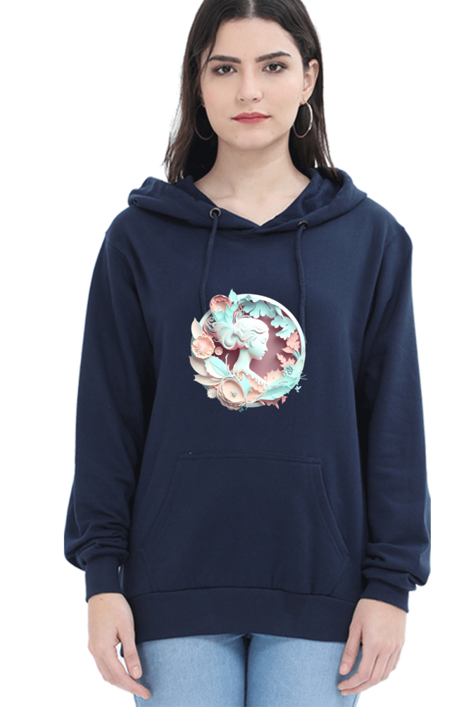 Feminine Allure 3D Art Hoodie Sweatshirt