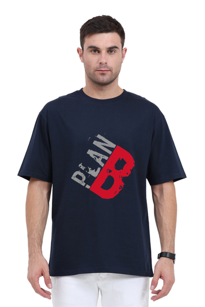 PlanB Printed Oversized Unisexual T-shirt