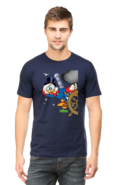 Ducktales Daze Design Printed T-Shirt