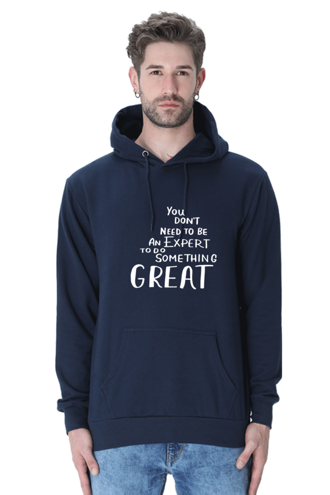 Great Quote Unisexual Printed Hoodie Sweatshirt