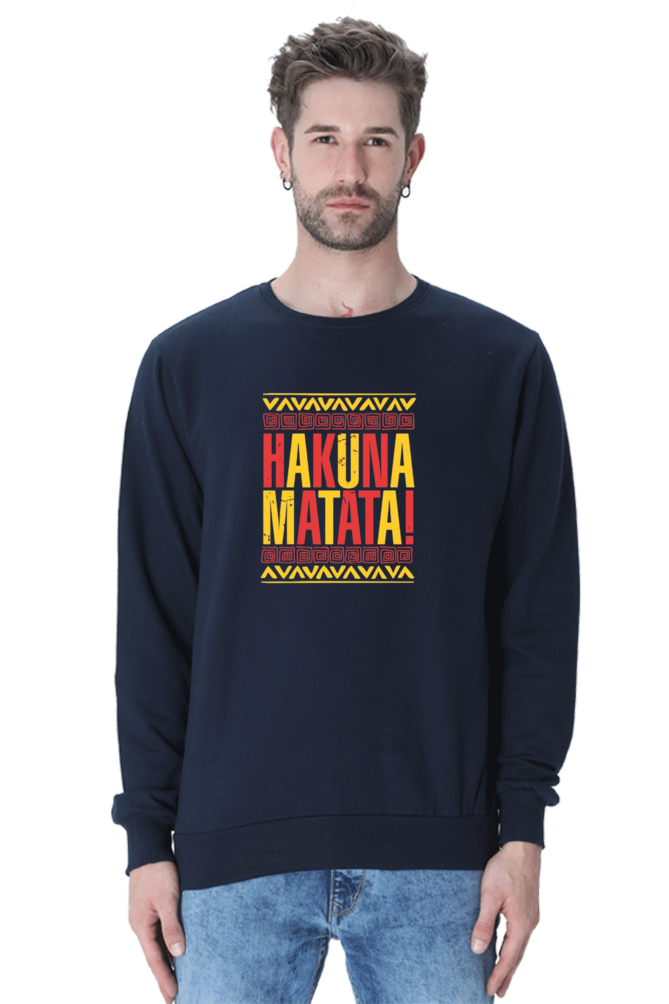 Hakunamatata Printed Sweatshirt