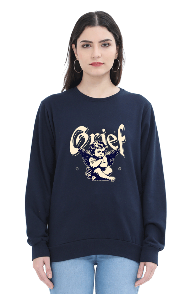 Grief Cupid Printed Sweatshirt