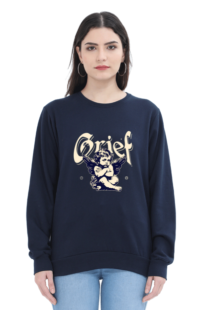 Grief Cupid Printed Sweatshirt