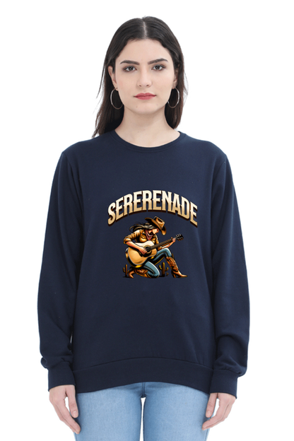 Cowgirl Serenade Printed Sweatshirt