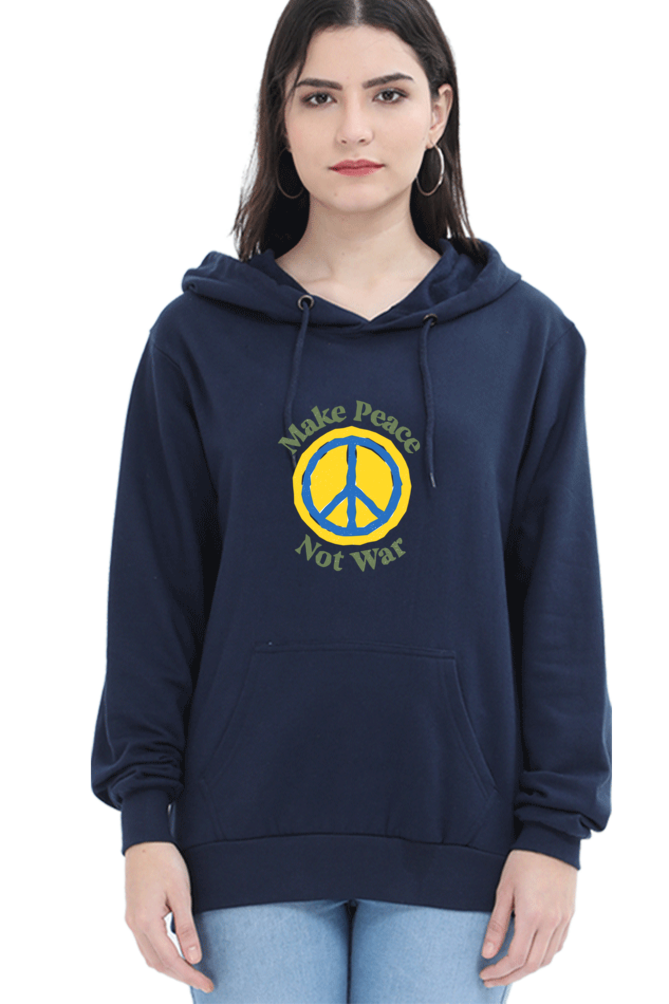 Peace Quote Thoughts Printed Hoodie Sweatshirt