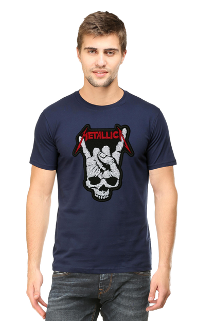 Skull Thrash Metallica Printed T-Shirt