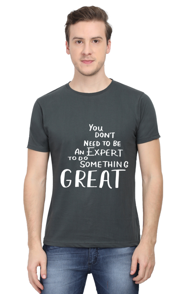 Great work Quote Print T-Shirt