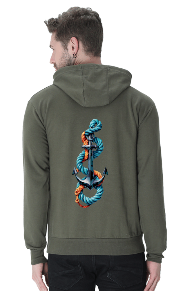 Anchor Art Printed Hoodie