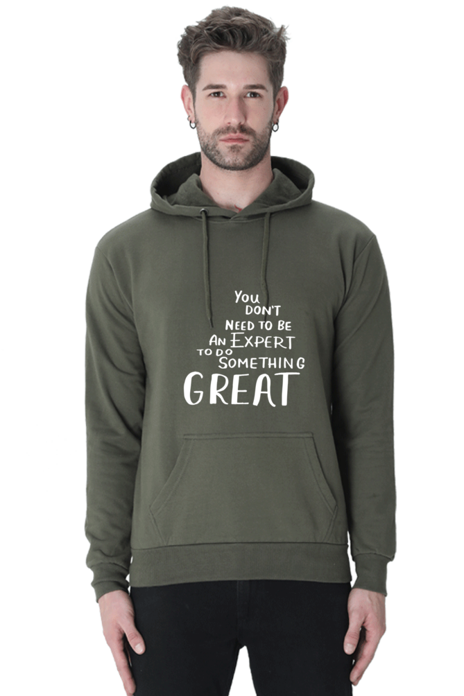 Great Quote Unisexual Printed Hoodie Sweatshirt