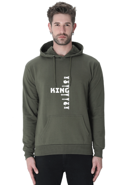 King In Play Printed Hoodie