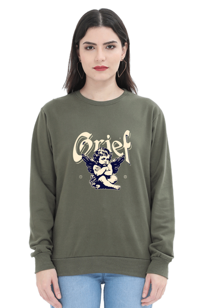 Grief Cupid Printed Sweatshirt