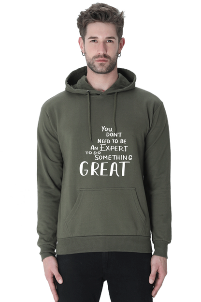 Great Quote Unisexual Printed Hoodie Sweatshirt