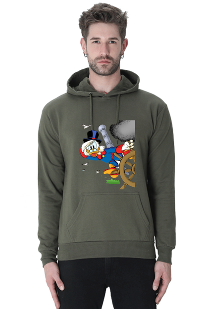 Ducktales Daze Printed Hoodie Sweatshirt