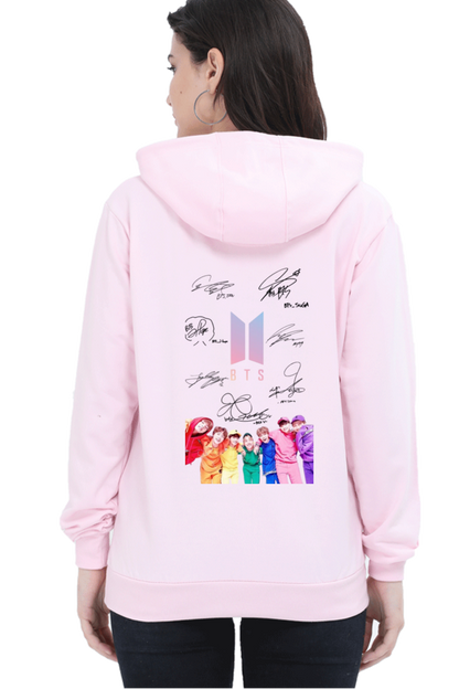 Bangtan Vibes Back Printed Hoodie