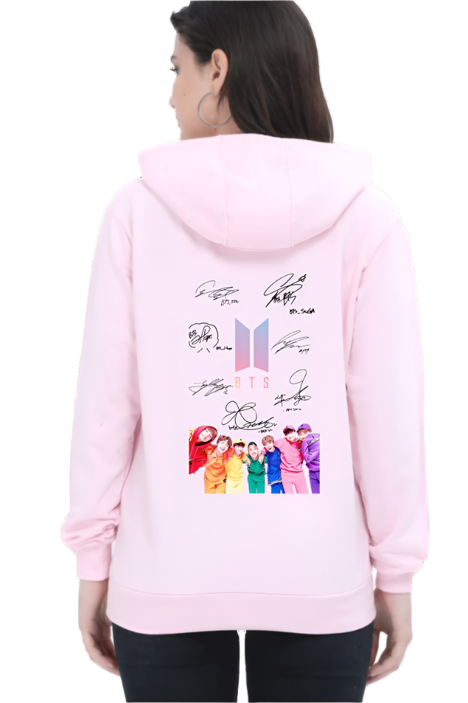 Bangtan Vibes Back Printed Hoodie