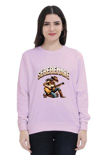 Cowgirl Serenade Printed Sweatshirt