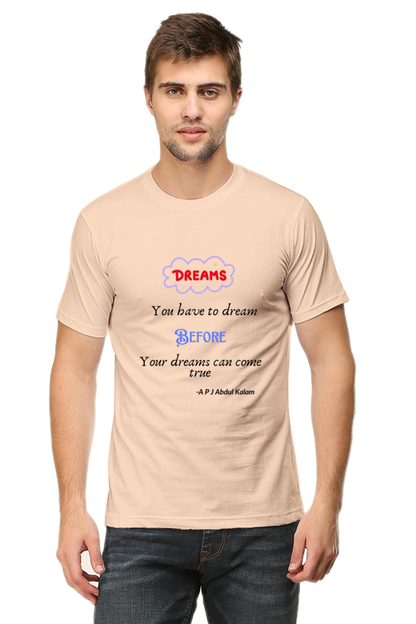 Dream Big Quote Printed T-Shirt