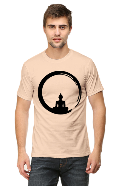 Ink Buddha Art Printed T-Shirt