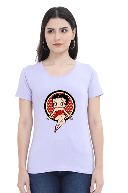 Betty Magic Printed Half Sleeve T-Shirt