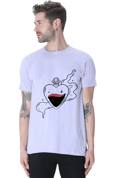 Love Fragrance Art Printed T-shirt