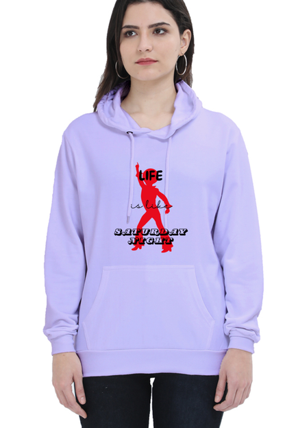 Life Quote Printed Women Hoodie Sweatshirt