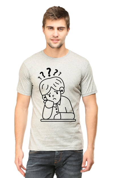 Thinking Art Printed T-shirt