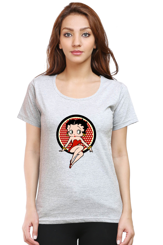 Betty Magic Printed Half Sleeve T-Shirt