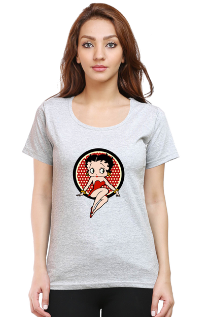 Betty Magic Printed Half Sleeve T-Shirt