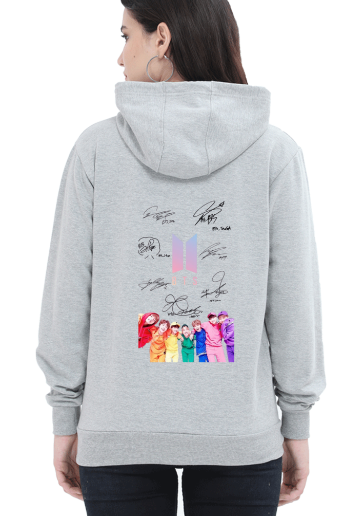 Bangtan Vibes Back Printed Hoodie