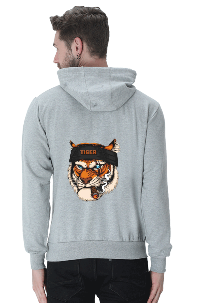 Roaring Elegance Printed Hoodie