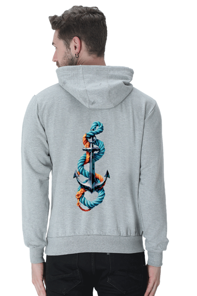 Anchor Art Printed Hoodie