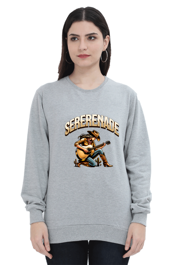 Cowgirl Serenade Printed Sweatshirt