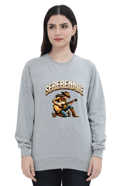 Cowgirl Serenade Printed Sweatshirt