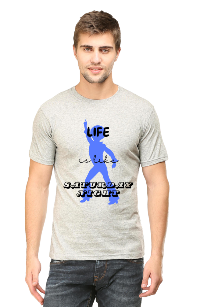 Life Quote Design Printed T-Shirt