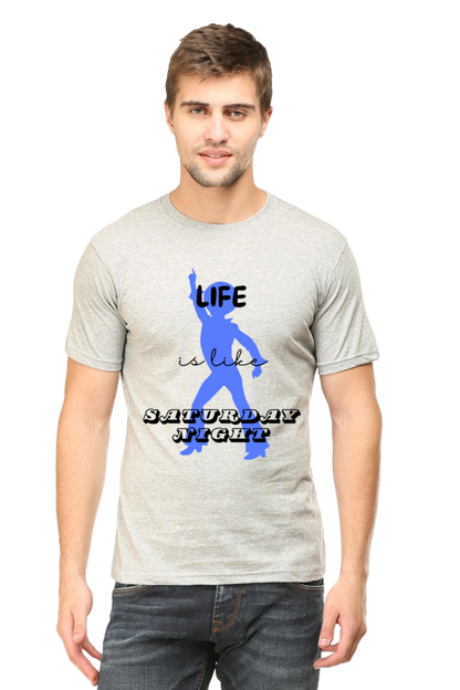 Life Quote Design Printed T-Shirt