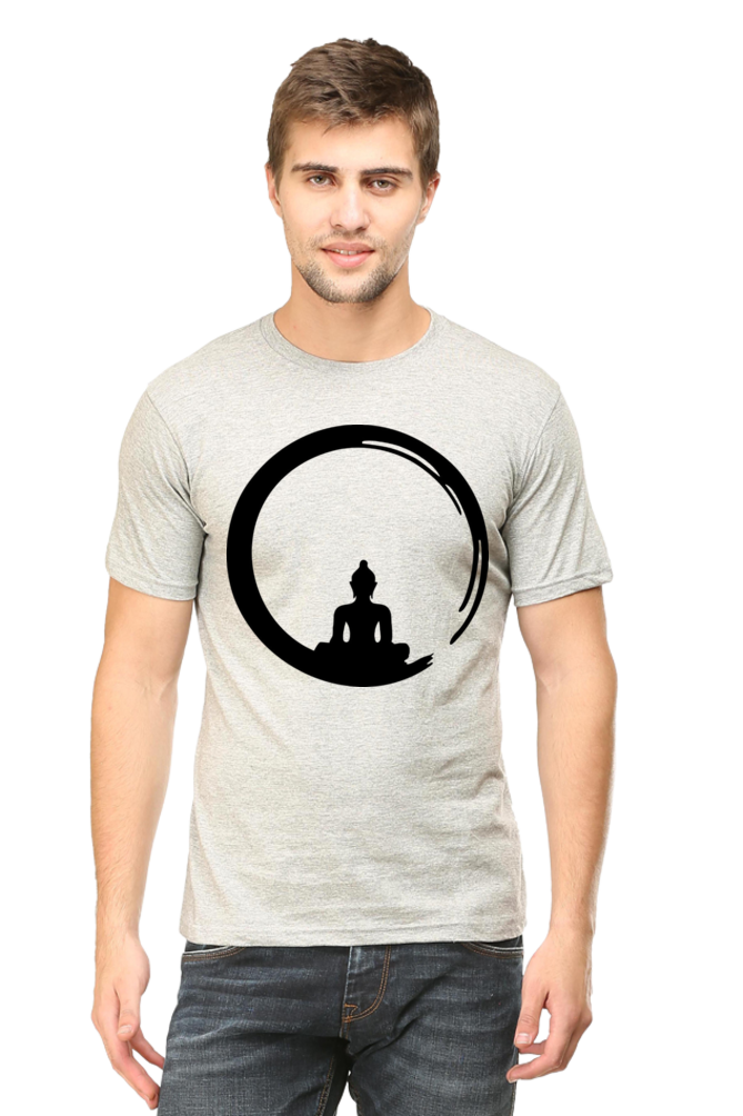 Ink Buddha Art Printed T-Shirt