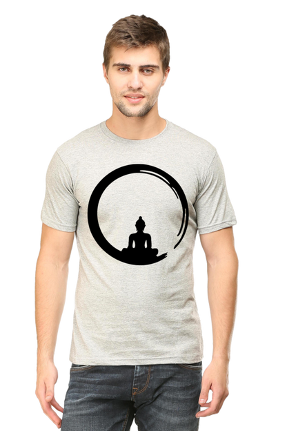 Ink Buddha Art Printed T-Shirt