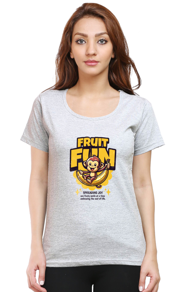 Fruit Fun Money Printed Half Sleeve T-Shirt