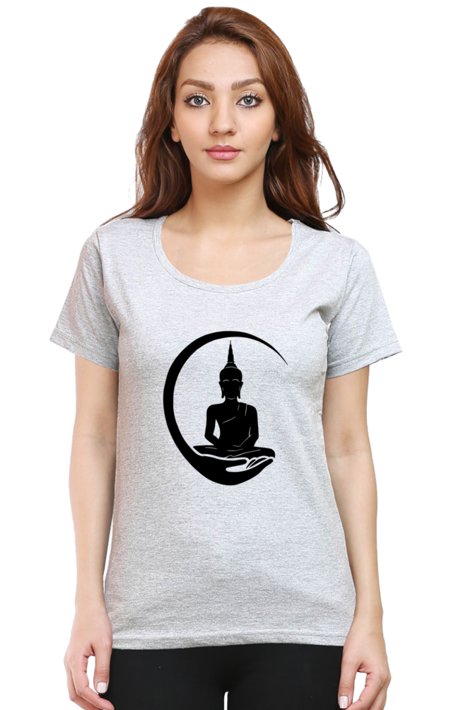 Buddha Serenity Printed Half Sleeve T-Shirt