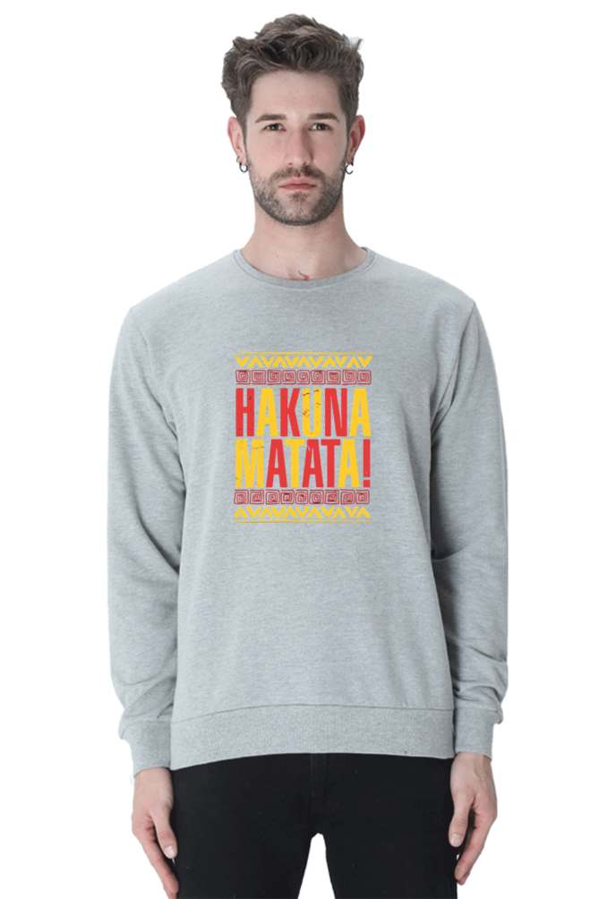 Hakunamatata Printed Sweatshirt