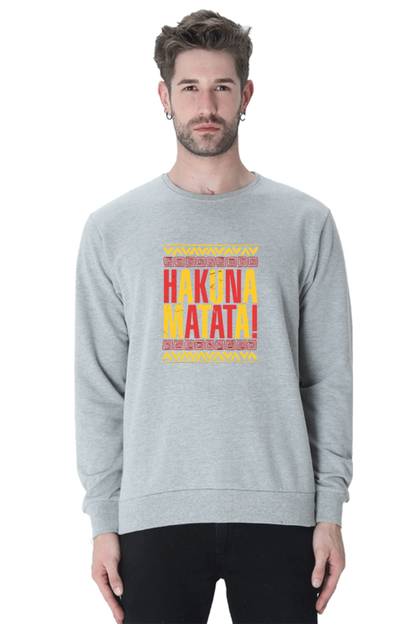 Hakunamatata Printed Sweatshirt