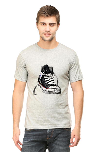 Footprint Design Printed T-Shirt