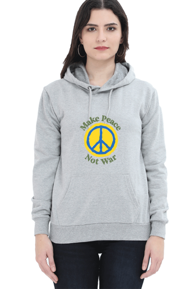 Peace Quote Thoughts Printed Hoodie Sweatshirt