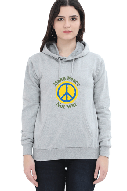 Peace Quote Thoughts Printed Hoodie Sweatshirt