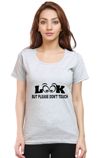 Look & Touch Casual Printed T-shirt