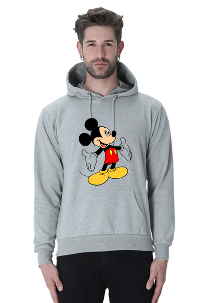 Classic Mickey Unisexual Printed Hoodie Sweatshirt