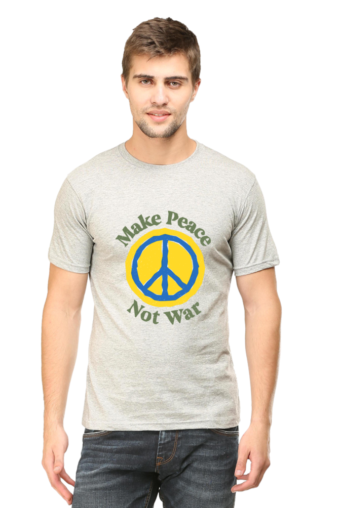 Peace Thoughts Quote Printed T-Shirt